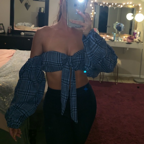 Plaid top - Picture 2 of 4